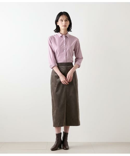 NEWYORKER / ニューヨーカー シャツ・ブラウス | ロンドンストライプ レギュラーカラー長袖シャツ | 詳細19