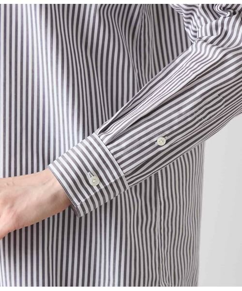 NEWYORKER / ニューヨーカー シャツ・ブラウス | ロンドンストライプ レギュラーカラー長袖シャツ | 詳細3