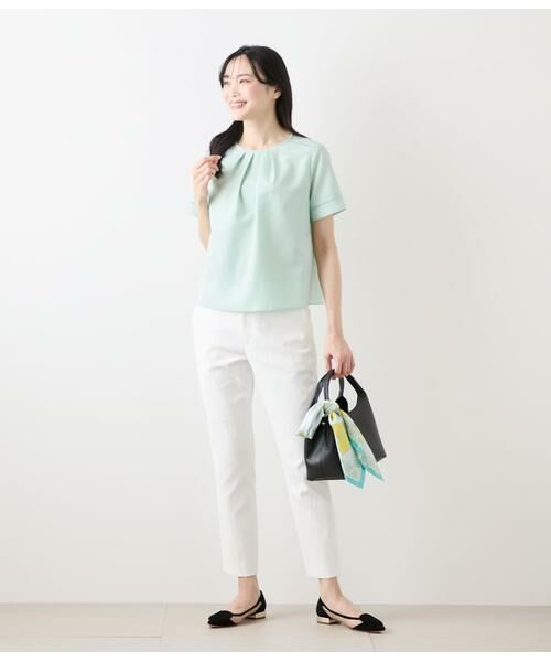 NEWYORKER / ニューヨーカー シャツ・ブラウス | ライトタンブラークロス Tブラウス | 詳細4