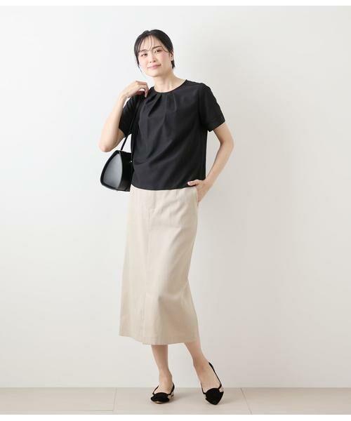 NEWYORKER / ニューヨーカー シャツ・ブラウス | ライトタンブラークロス Tブラウス | 詳細7