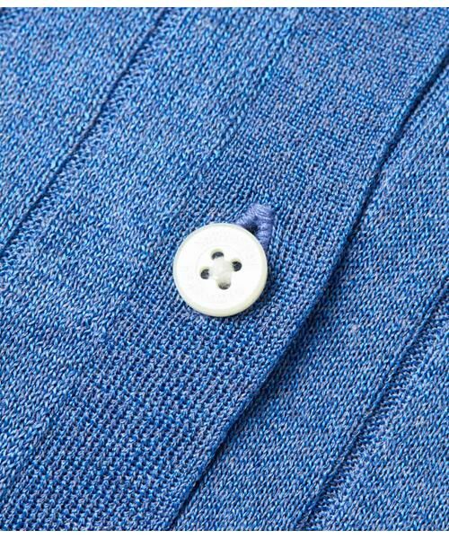 NEWYORKER / ニューヨーカー カーディガン・ボレロ | ヴィスコースポリエステル ワイドリブ9分袖クル―ネックカーディガン | 詳細9