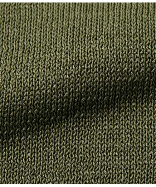 NEWYORKER / ニューヨーカー カーディガン・ボレロ | リネンライクワッフル クルーネック5分袖カーディガン | 詳細6