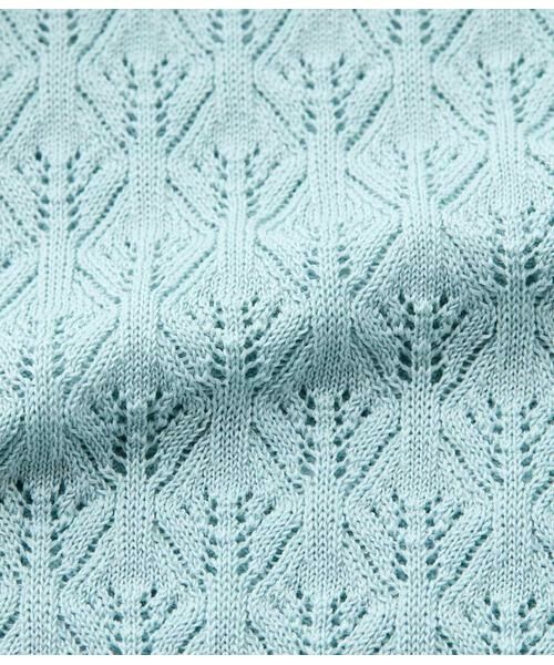 NEWYORKER / ニューヨーカー カーディガン・ボレロ | TCホールガーメント(R)  透かし柄カーディガン | 詳細4