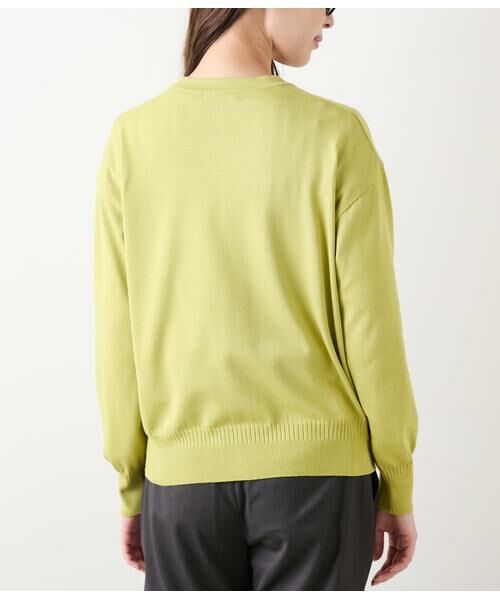 NEWYORKER / ニューヨーカー カーディガン・ボレロ | レーヨンポリストレッチ Vネックカーディガン | 詳細2