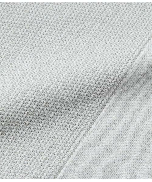 NEWYORKER / ニューヨーカー ニット・セーター | TCラメホールガーメント(R) クルーネック7分袖プルオーバー | 詳細10