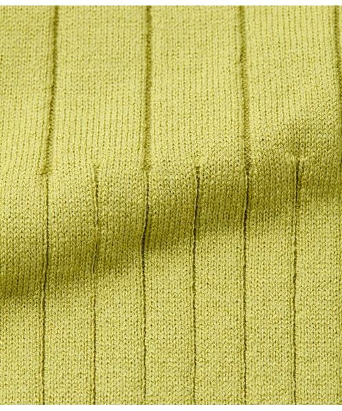 NEWYORKER / ニューヨーカー ニット・セーター | レーヨンポリストレッチ 7分袖クルーネックプルオーバー | 詳細9