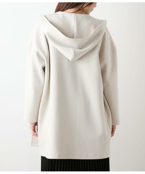NEWYORKER / ニューヨーカー その他アウター | ポリエステルダンボールライト フーデットコーディガン | 詳細2