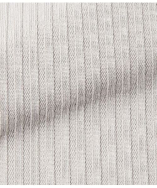 NEWYORKER / ニューヨーカー カットソー | リブストレッチ クルーネック7分袖カットソー | 詳細9