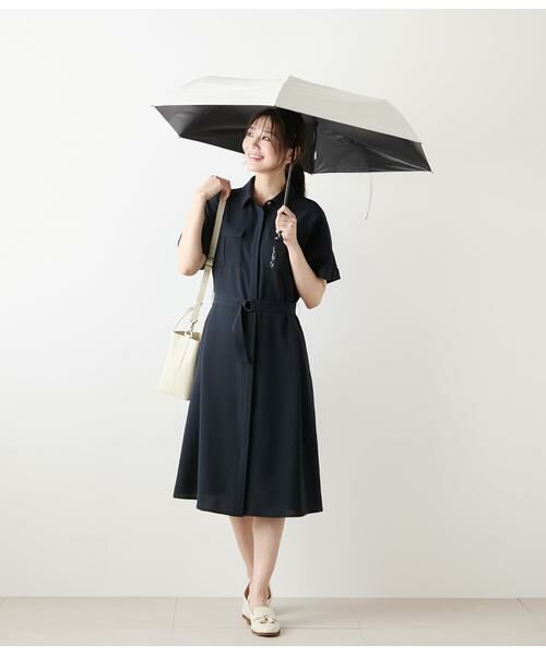 NEWYORKER / ニューヨーカー 傘 | Waterfront クイックシャットライト UVブロック 晴雨兼用折り畳み傘 | 詳細12