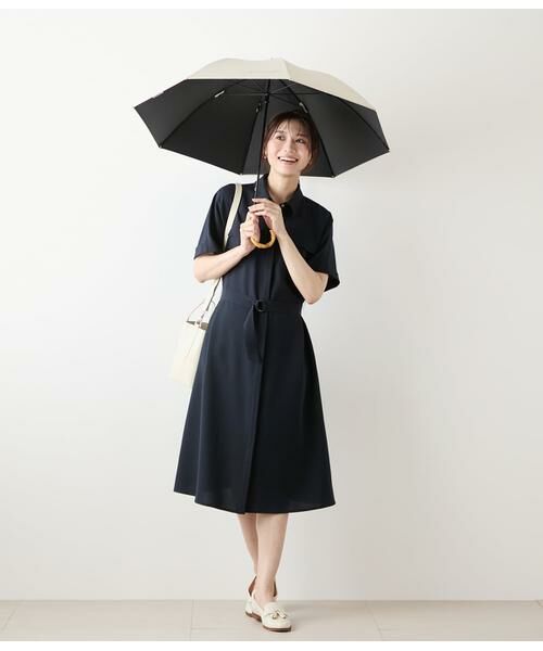 NEWYORKER / ニューヨーカー 傘 | Waterfront COKAGE+ 晴雨兼用バンブーハンドル長傘 | 詳細9