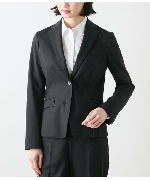 NEWYORKER / ニューヨーカー テーラードジャケット | 2WAYストレッチツイル ノッチドラペル2釦ジャケット | 詳細1