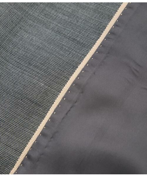 NEWYORKER / ニューヨーカー テーラードジャケット | ウールシルクピンヘッド ノッチドラペル2釦ジャケット | 詳細8