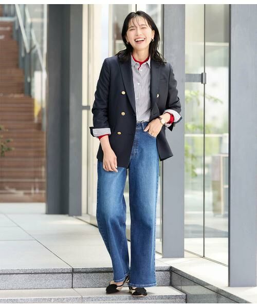 NEWYORKER / ニューヨーカー テーラードジャケット | PREMIUM CLOTH Beyond ダブルブレストブレザー | 詳細20