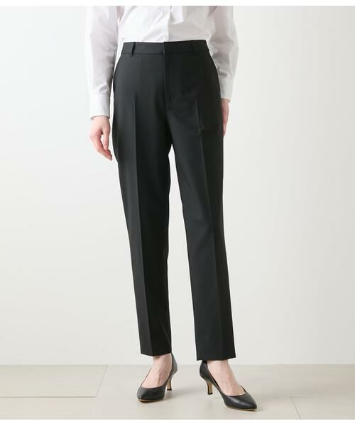 NEWYORKER / ニューヨーカー スラックス・ドレスパンツ | 2WAYストレッチツイル テーパードパンツ | 詳細1