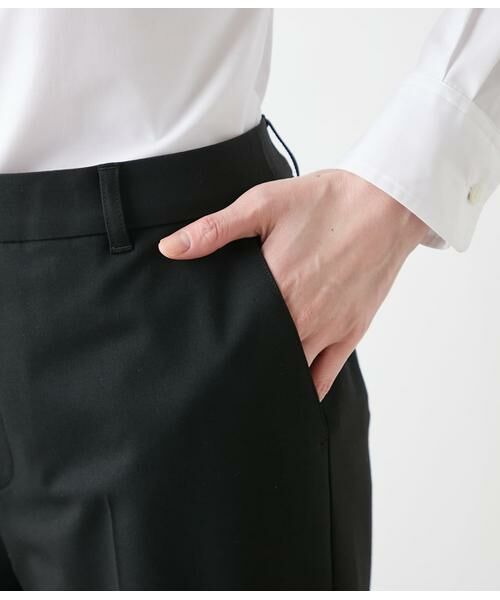 NEWYORKER / ニューヨーカー スラックス・ドレスパンツ | 2WAYストレッチツイル テーパードパンツ | 詳細4