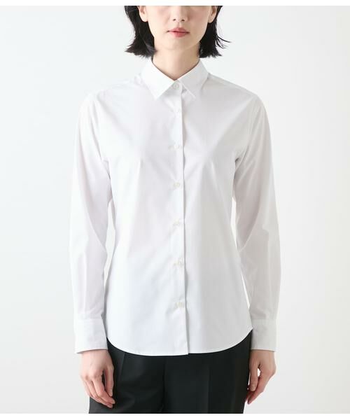 NEWYORKER / ニューヨーカー シャツ・ブラウス | コットンポリブロード レギュラーカラーシャツ(リクルート対応) | 詳細1