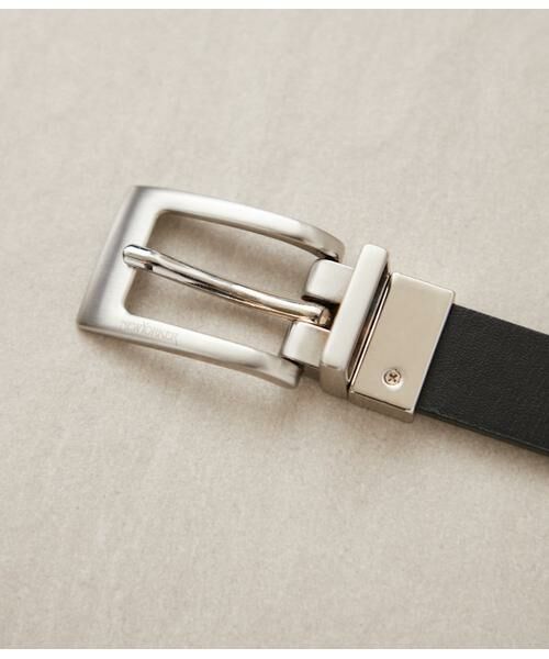 NEWYORKER / ニューヨーカー ベルト・サスペンダー | 20mmリバーシブルビジネスベルト(スクエアバックル) | 詳細2