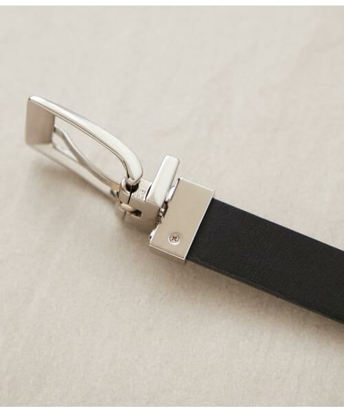 NEWYORKER / ニューヨーカー ベルト・サスペンダー | 20mmリバーシブルビジネスベルト(スクエアバックル) | 詳細4