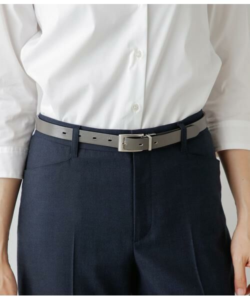 NEWYORKER / ニューヨーカー ベルト・サスペンダー | 20mmリバーシブルビジネスベルト(スクエアバックル) | 詳細7