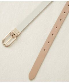 20mmリバーシブルビジネスベルト(オーバルバックル)