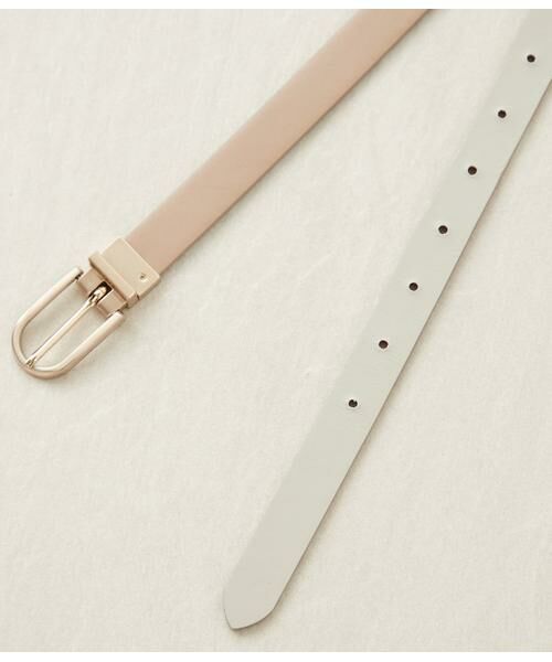 NEWYORKER / ニューヨーカー ベルト・サスペンダー | 20mmリバーシブルビジネスベルト(オーバルバックル) | 詳細1