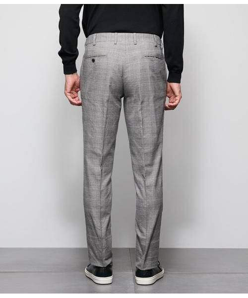 NEWYORKER / ニューヨーカー チノ・ワークパンツ | ソフトサーモチェックグラマシー パンツ | 詳細3