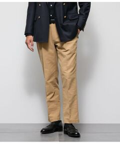 NEWYORKER / ニューヨーカー チノ・ワークパンツ | モールスキン プレミアムスエード ワンタックパンツ