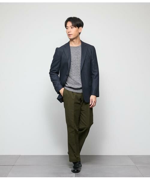 NEWYORKER / ニューヨーカー チノ・ワークパンツ | モールスキン プレミアムスエード ワンタックパンツ | 詳細17