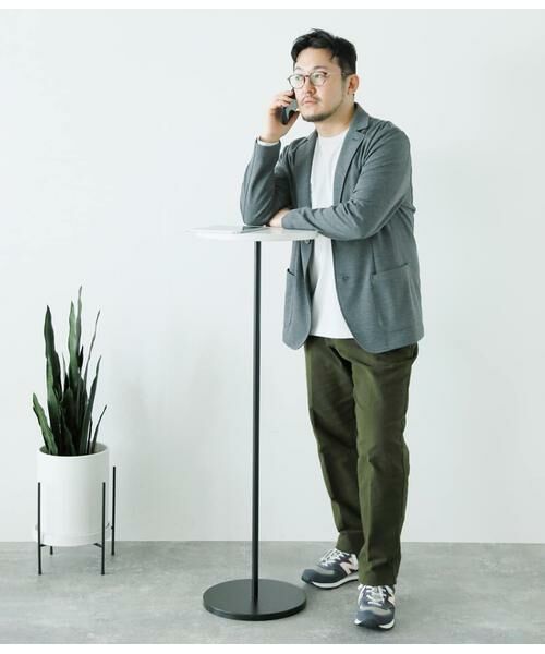 NEWYORKER / ニューヨーカー チノ・ワークパンツ | モールスキン プレミアムスエード ワンタックパンツ | 詳細19