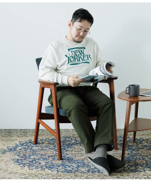 NEWYORKER / ニューヨーカー チノ・ワークパンツ | モールスキン プレミアムスエード ワンタックパンツ | 詳細22