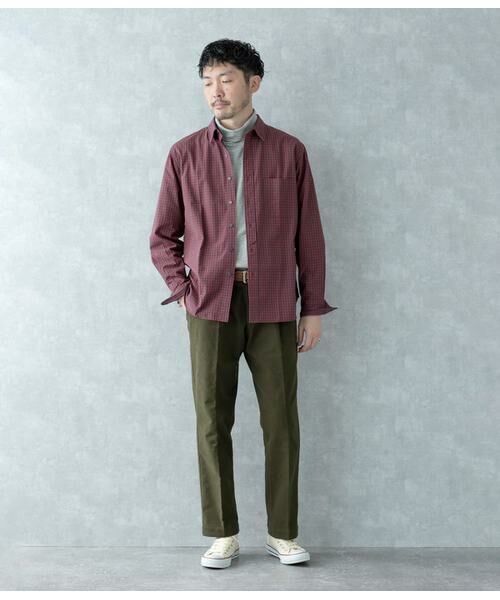 NEWYORKER / ニューヨーカー チノ・ワークパンツ | モールスキン プレミアムスエード ワンタックパンツ | 詳細23