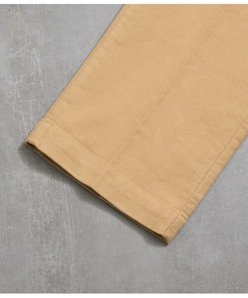 NEWYORKER / ニューヨーカー チノ・ワークパンツ | モールスキン プレミアムスエード ワンタックパンツ | 詳細6