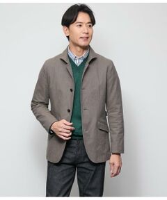 NEWYORKER / ニューヨーカー その他アウター | ムリネ マイクロヘリンボーン アダプトカラーアウター