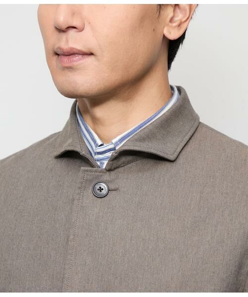 NEWYORKER / ニューヨーカー その他アウター | ムリネ マイクロヘリンボーン アダプトカラーアウター | 詳細3