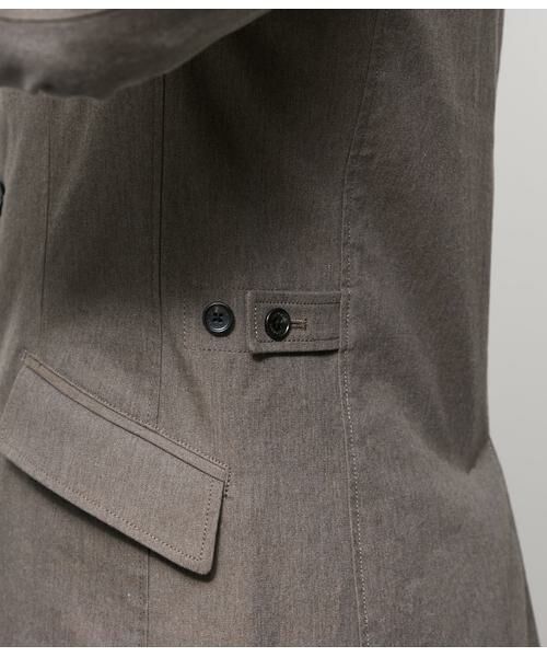 NEWYORKER / ニューヨーカー その他アウター | ムリネ マイクロヘリンボーン アダプトカラーアウター | 詳細6