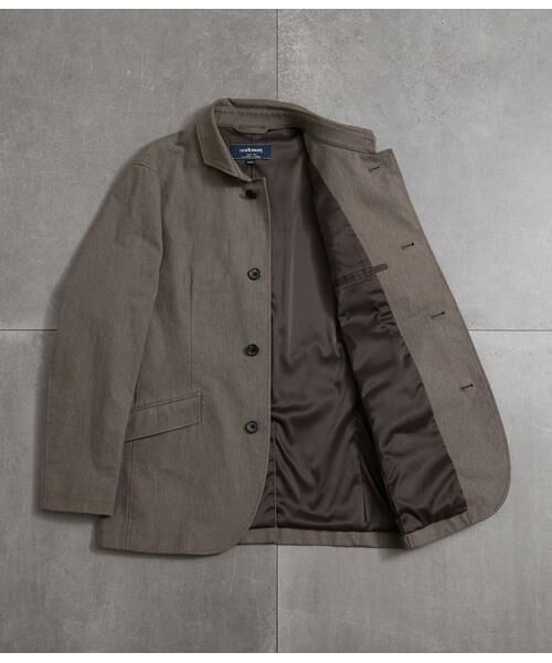 NEWYORKER / ニューヨーカー その他アウター | ムリネ マイクロヘリンボーン アダプトカラーアウター | 詳細7