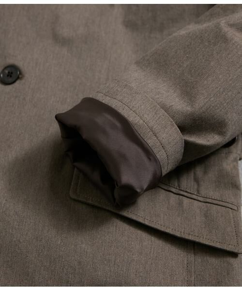 NEWYORKER / ニューヨーカー その他アウター | ムリネ マイクロヘリンボーン アダプトカラーアウター | 詳細9