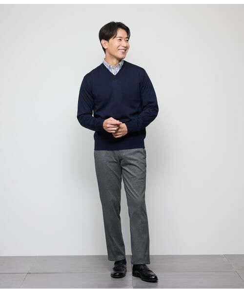 NEWYORKER / ニューヨーカー ニット・セーター | Vネック プルオーバーニット | 詳細8