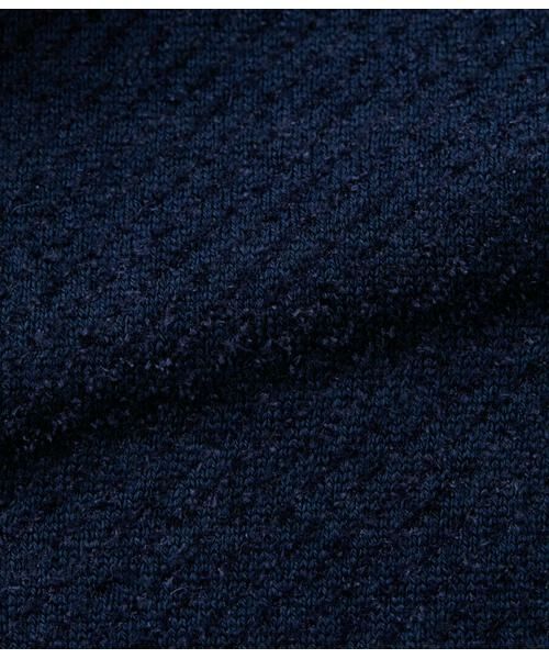 NEWYORKER / ニューヨーカー ニット・セーター | 襟付きハーフジップニット | 詳細11