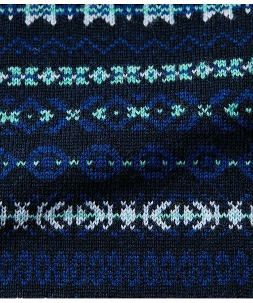 NEWYORKER / ニューヨーカー ベスト | フェアアイル プルオーバー Vネックニットベスト | 詳細10