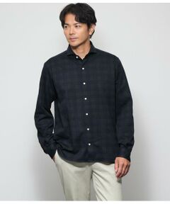 NEWYORKER / ニューヨーカー シャツ・ブラウス | Jカミーチェ ニットネル 長袖カッタウェイカラーシャツ