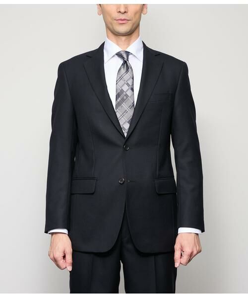 NEWYORKER / ニューヨーカー セットアップ | HERITAGE CLOTH 無地 サキソニー ジャケット(セットアップ対応) | 詳細1