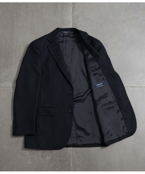 NEWYORKER / ニューヨーカー セットアップ | HERITAGE CLOTH 無地 サキソニー ジャケット(セットアップ対応) | 詳細5