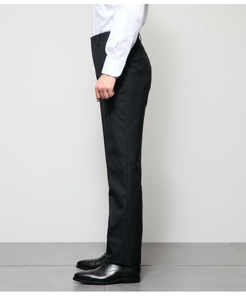 NEWYORKER / ニューヨーカー セットアップ | HERITAGE CLOTH 無地 サキソニー スラックス(セットアップ対応) | 詳細2