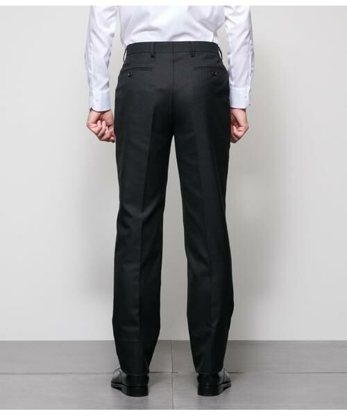 NEWYORKER / ニューヨーカー セットアップ | HERITAGE CLOTH 無地 サキソニー スラックス(セットアップ対応) | 詳細3