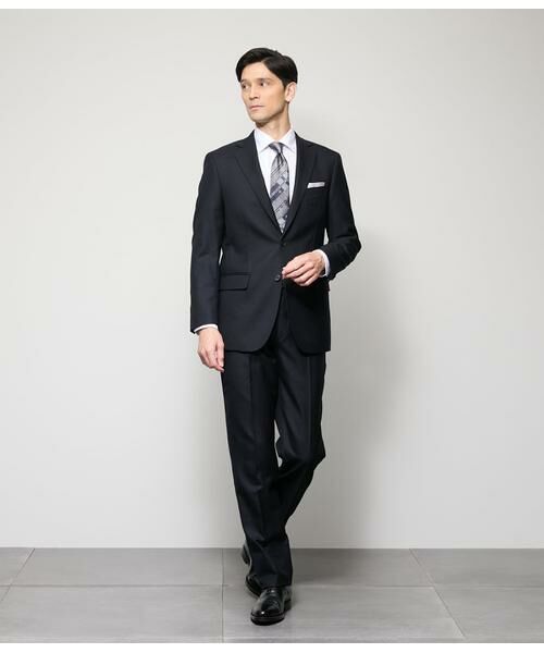 NEWYORKER / ニューヨーカー セットアップ | HERITAGE CLOTH 無地 サキソニー スラックス(セットアップ対応) | 詳細9