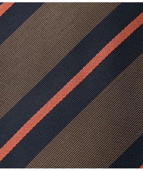 NEWYORKER / ニューヨーカー ネクタイ | Classico Seta サテンカラーストライプ ネクタイ | 詳細3