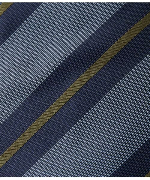 NEWYORKER / ニューヨーカー ネクタイ | Classico Seta サテンカラーストライプ ネクタイ | 詳細7