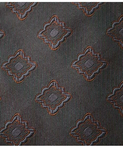 NEWYORKER / ニューヨーカー ネクタイ | Fossati シャンブレー小紋 ネクタイ | 詳細4