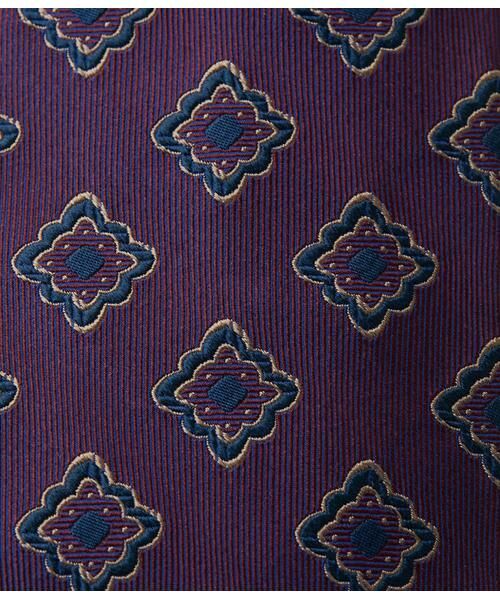 NEWYORKER / ニューヨーカー ネクタイ | Fossati シャンブレー小紋 ネクタイ | 詳細8